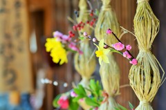 妻籠宿の春