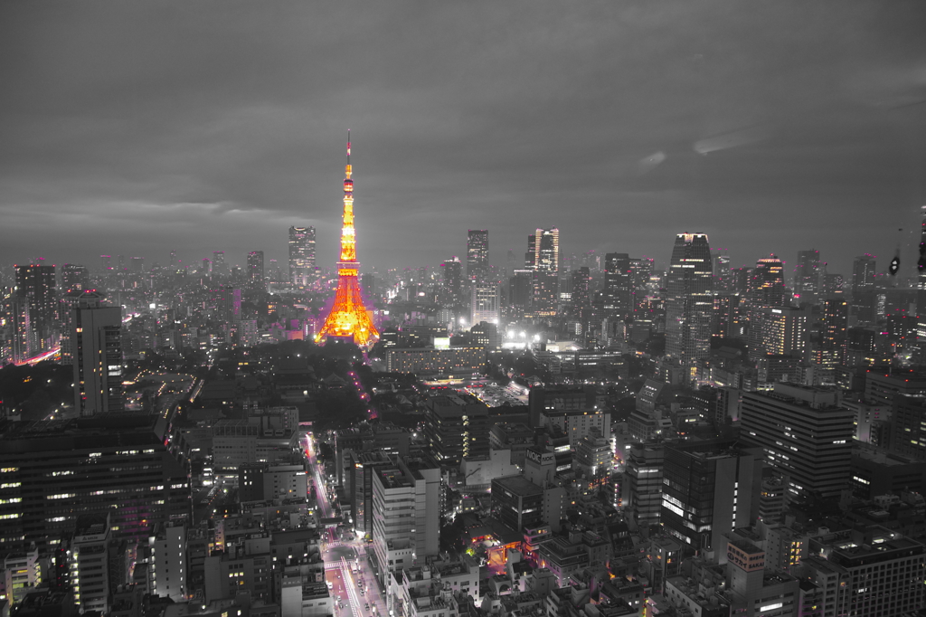 紅の東京タワー