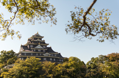 そこに見えるは岡山城