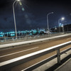 bridge in the night