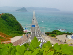 角島大橋にて