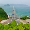 角島大橋にて