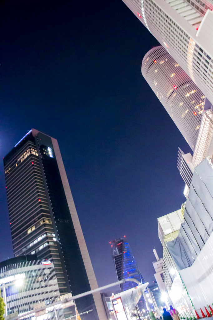 名古屋摩天楼の夜景