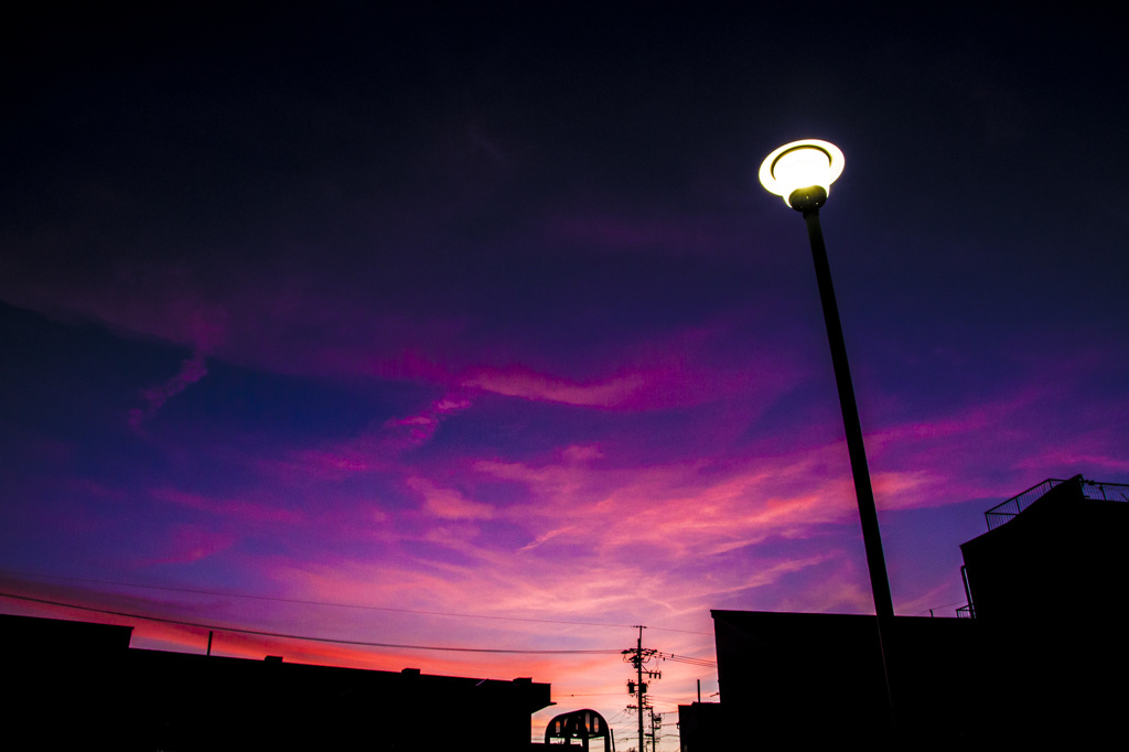 紫空 By Dowar Id 写真共有サイト Photohito