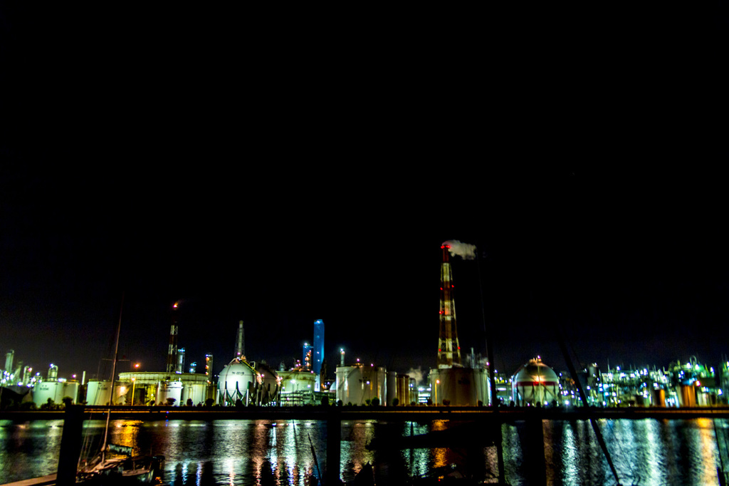 Light of a factory