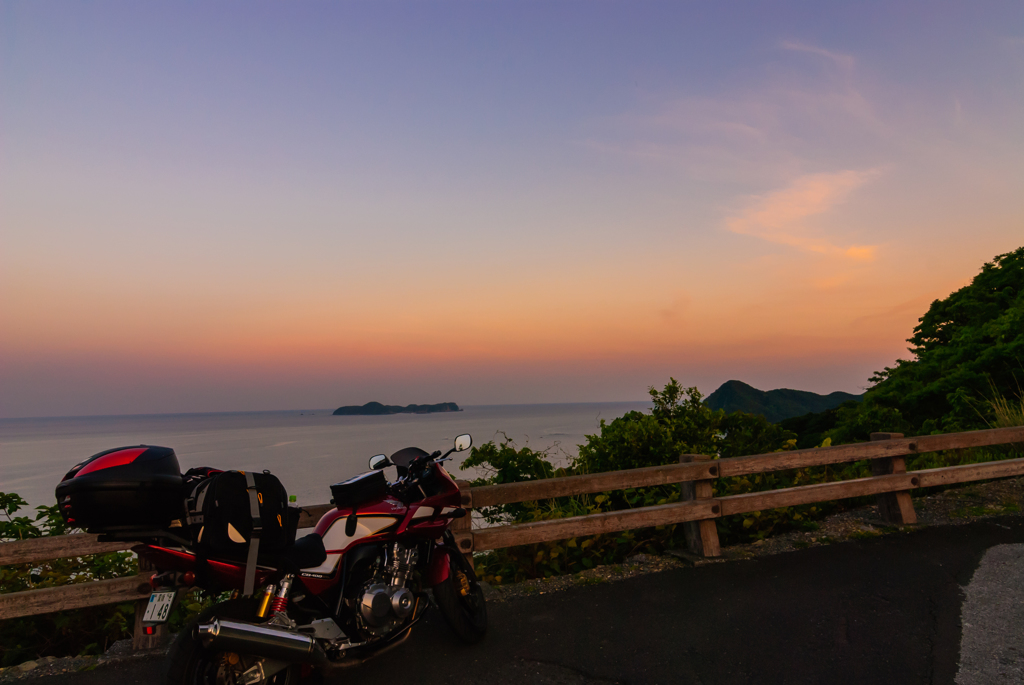 夕暮れ