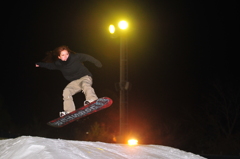 snow boarding　model.T