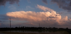 夕焼け雲＠パノラマ