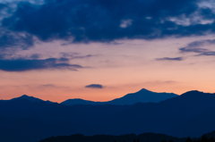 （夕焼け）