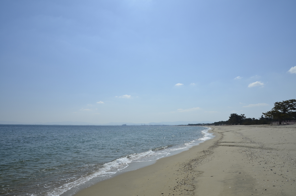 三重の海岸線