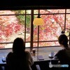 額縁の紅葉