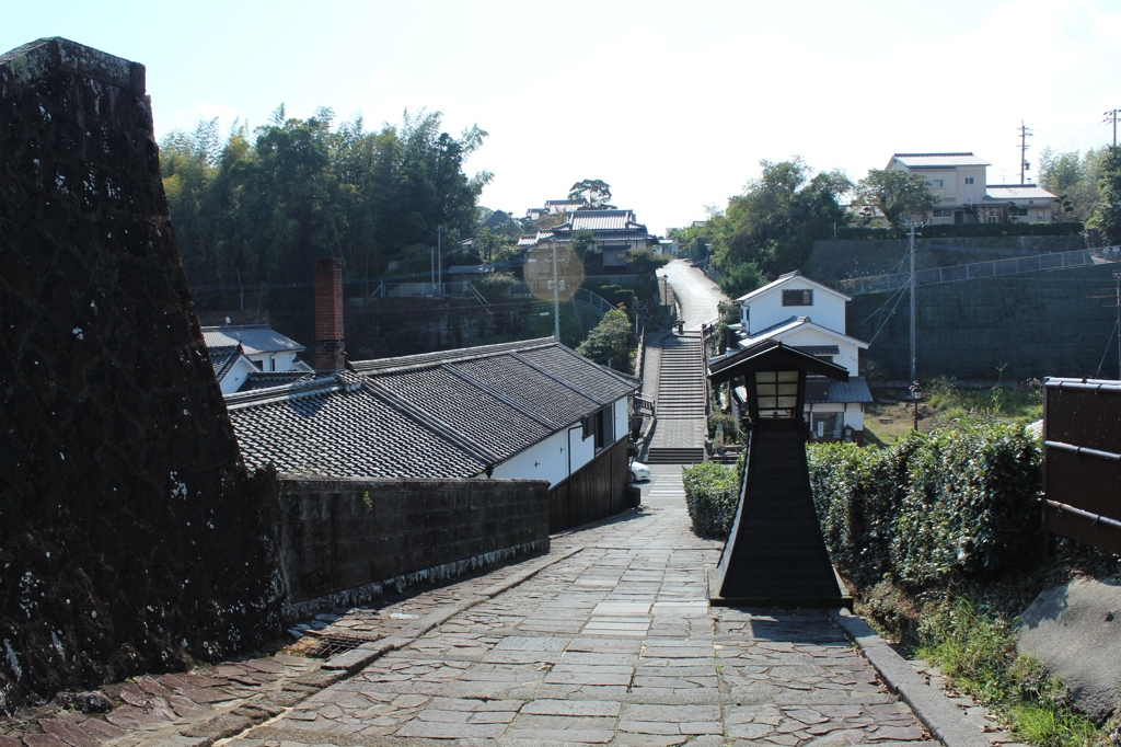 坂のある風景