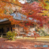 晩秋の富貴寺