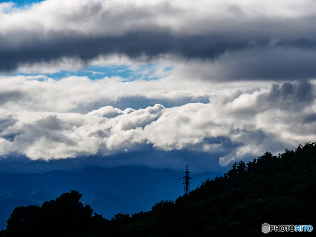 ダイナミックな雲