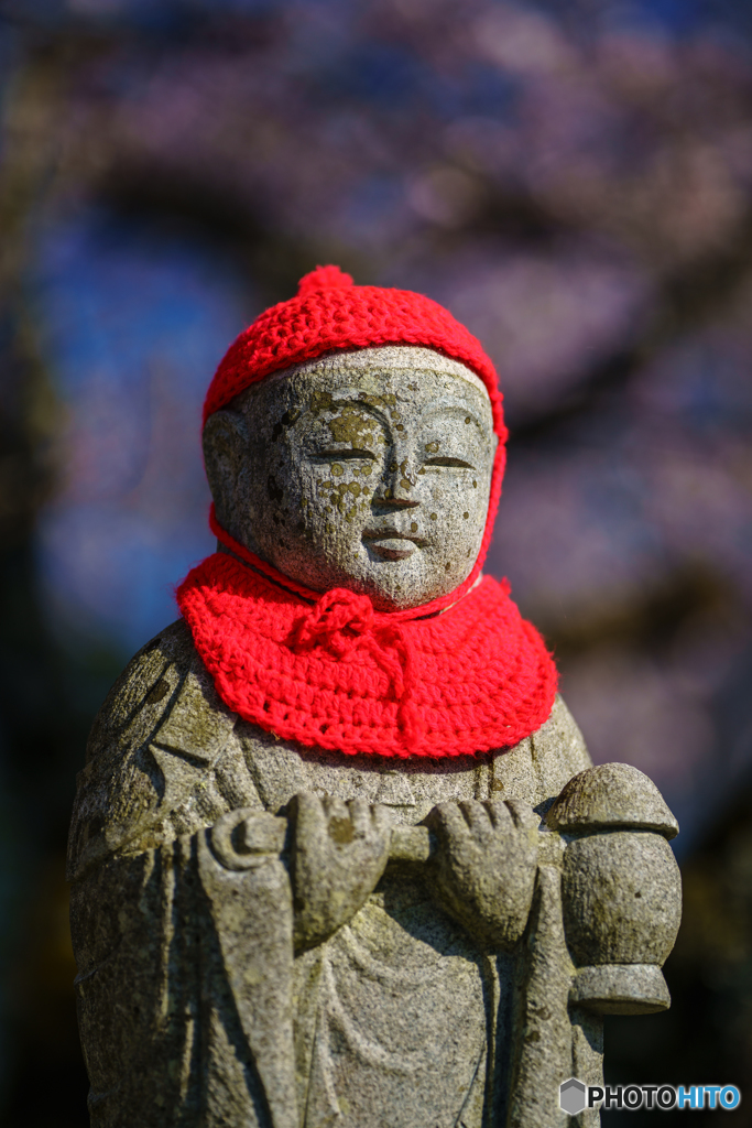 春のお地蔵さん