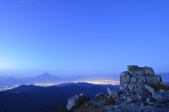 金峰山から望む富士・夜明け7/7