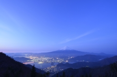 快青の明け。