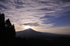 すっかり春の空。