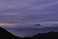 ある意味、雲海かな。