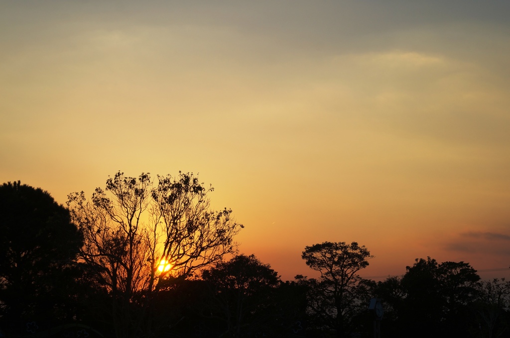 夕焼け空