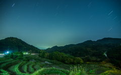 星降る大山千枚田