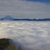 雲上の富士山