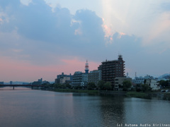鏡川　水彩の夕べ