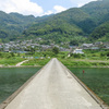 浅尾沈下橋　夏の景