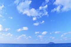 冬の夏空