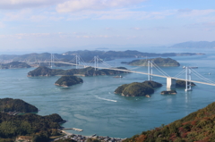 しまなみ海道（来島海峡大橋）