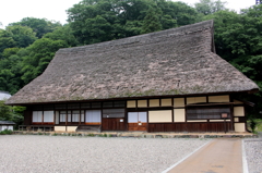 茅葺き屋根　土居家　