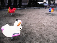 茨木市街にて