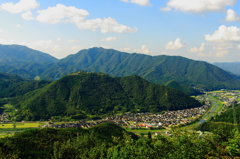 お城と町並み