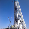 建設途中の東京スカイツリー