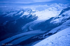 中年登山隊のスイスアルプス風雪流れ旅３