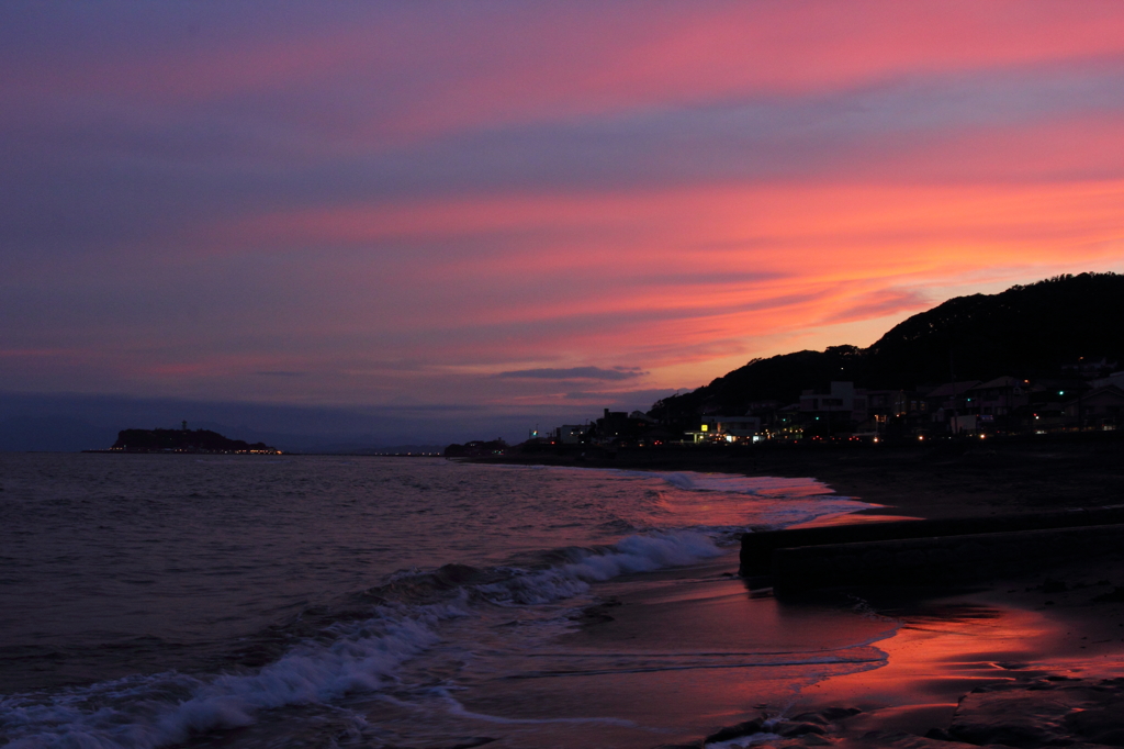 夕景 at Inamura