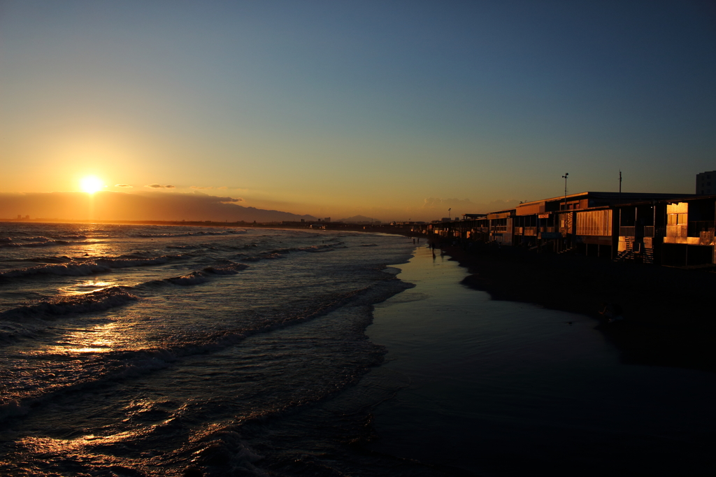 sunset beach