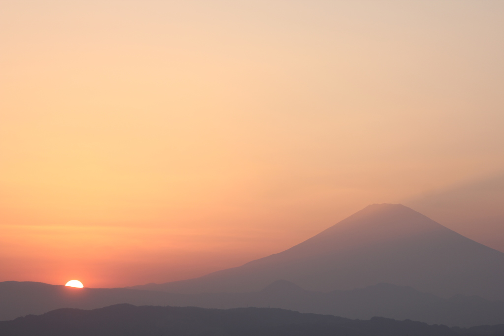 沈む夕日