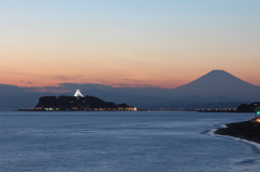 稲村ケ崎　夕刻