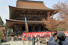 国宝蔵王堂なう