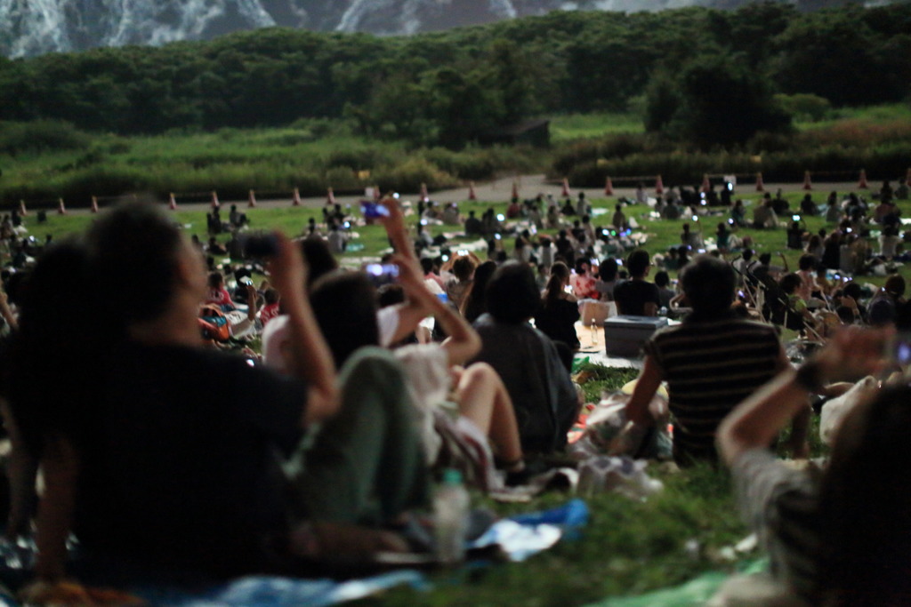 撮影なう