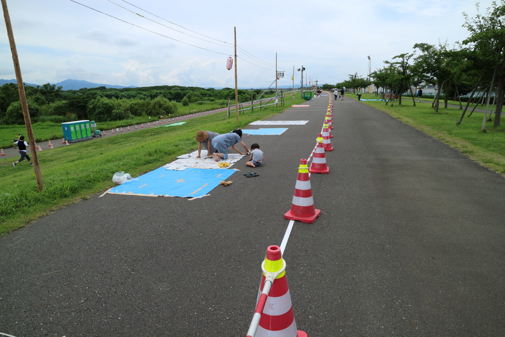 場所取りなう