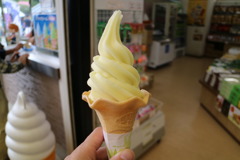 茨城梨アイスなう