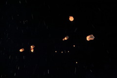 スカイランタンズなう