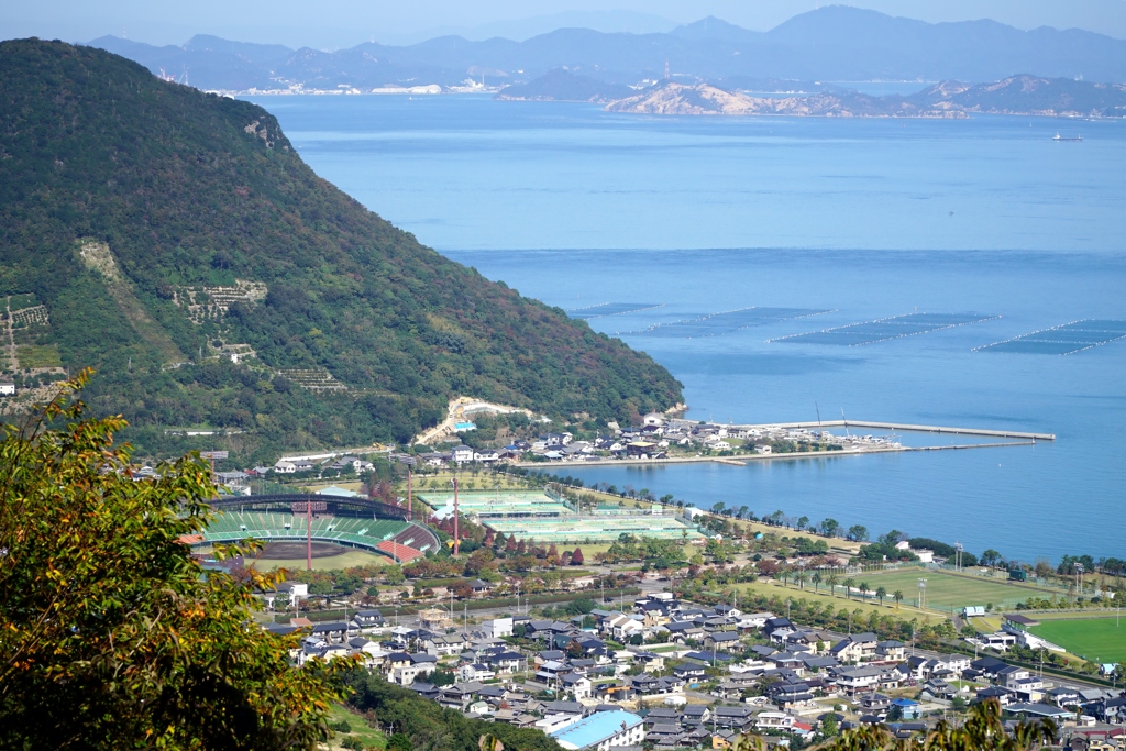 晴天の瀬戸内海　参