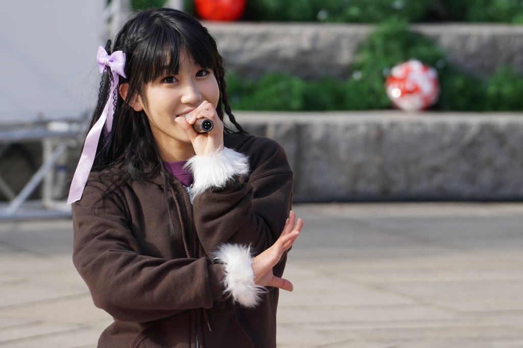 高松冬のまつりinきみともキャンディー　大林由奈さん1