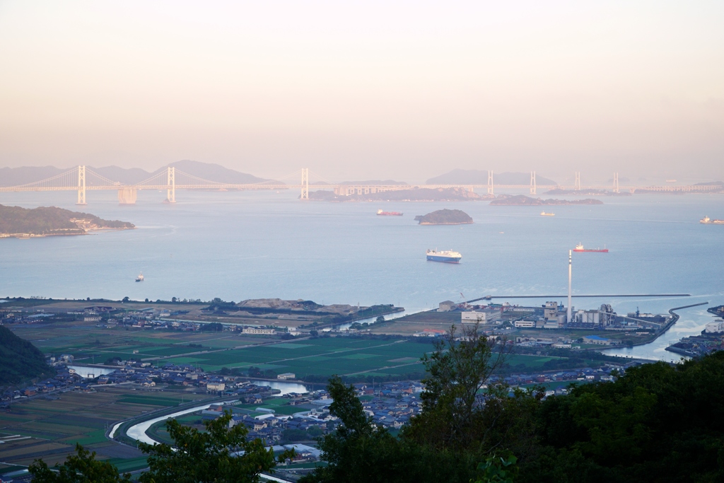瀬戸内海の朝　参