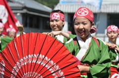 よさこい四万十2014　大橋通り踊り子隊