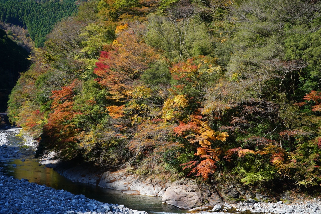 べふ峡下流