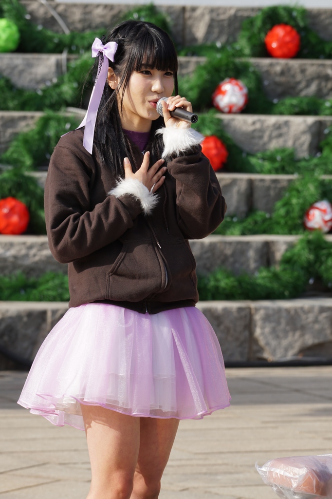高松冬のまつりinきみともキャンディー　大林由奈さん2